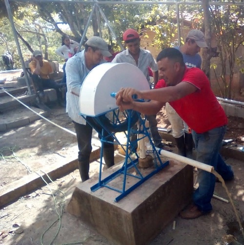 Macuelizo: Construcción de pozo de agua potable en la comunidad Guasure.