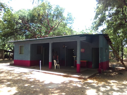San Rafael del Sur :Unidad de salud de la comunidad Los Navarrete con mejoras . 