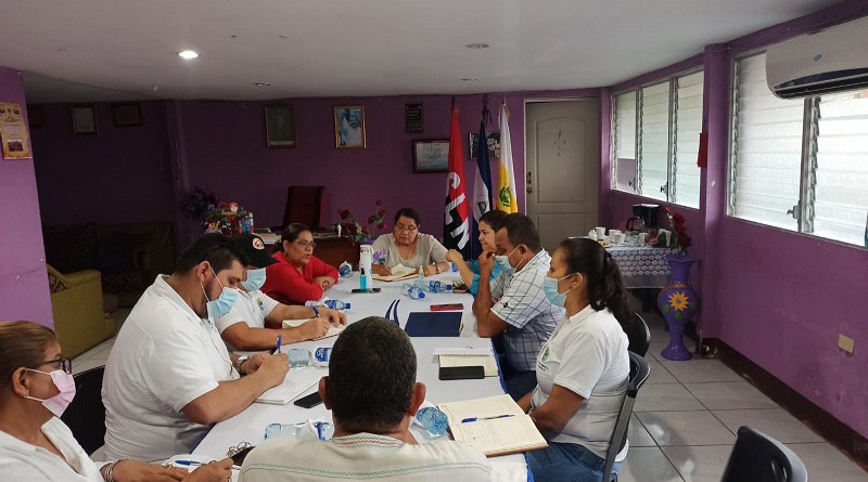 Sesión evaluativa con el equipo municipal de San Miguelito