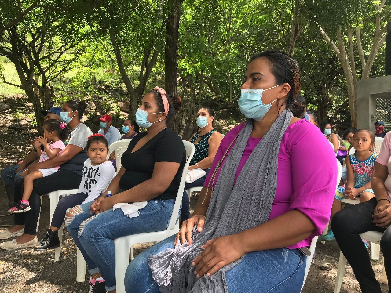 Tres  pozos en la comunidad Santo Domingo fueron rehabilitados mediante la responsabilidad compartida de la alcaldía de Santa Lucía y el Ministerio de la Economía Familiar (Mefcca)