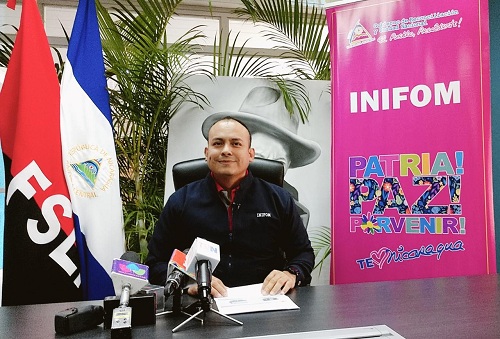 Director general del Inifom Iván Lacayo