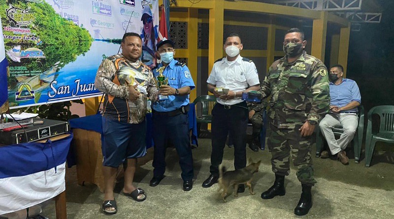En San Juan de Nicaragua se realizó el  torneo de pesca, captura y liberación, categoría Calva -Robalo, Guapote y Machaca y se premió a destacados