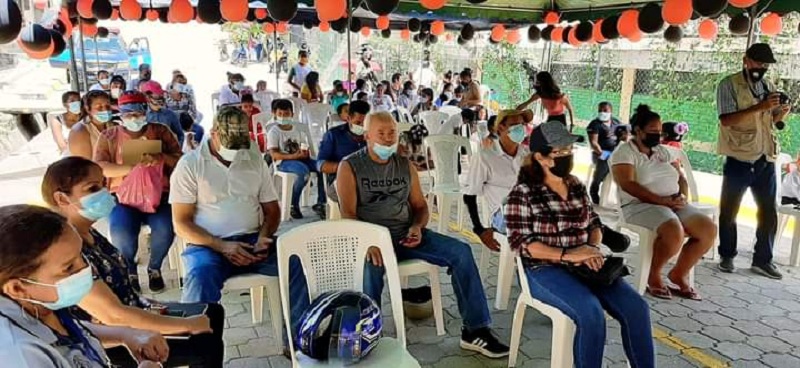 Protagonistas del barrio Pancasán participan en inauguración de sus calles