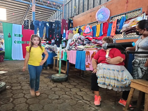 Elección de Miss Chiquita del Mercado Olimpia Valdivia