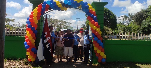 Inauguración de la I fase del cementerio San Jose en Santo Tomás, Chontales