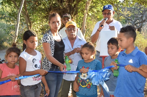Familias de la comunidad El Recreo en el municipio de Nagarote inauguraron el pozo de abastecimiento de agua ejecutado por el gobierno local en articulación con Fundación Nica Engels optimizando la calidad de vida de los habitantes del sector rural  y restituyendo sus derechos.