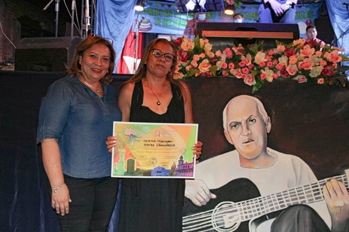 El Sauce rindió homenaje a Alfredo José Rivera Leiva distinguiendo la casa de cultura con su nombre