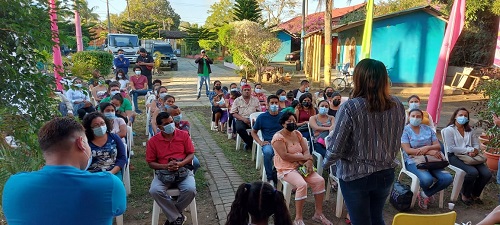 San Macrcos: Protagonistas del programa Bismarck Martínez con equipo municipal