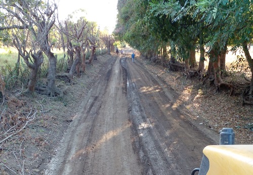 En Tola se rehabilitaron dos kilómetros de camino en el tramo Caimito- El Chorro