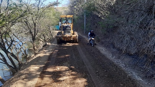 El gobierno local de San Juan del Sur, continúa con el mejoramiento de caminos que se dirigen a las diferentes costas del  municipio