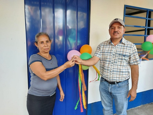  Vivienda solidaria en Larreynaga, en el  barrio Raúl Salgado.