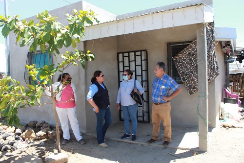 La lotificación del Programa Nacional de viviendas Bismarck Martínez fue parte de su recorrido por la infraestructura pública donde interactuó con protagonistas