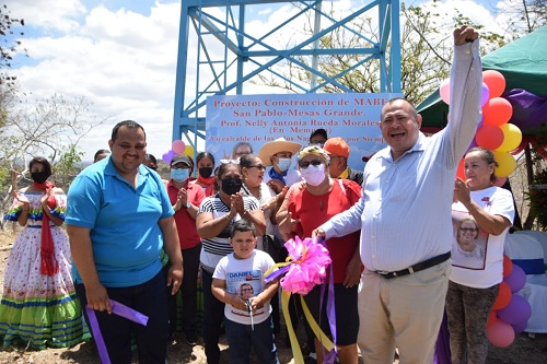 Nagarote :Inauguración del  Sistema de Abastecimiento de Agua Potable (MABE) en la comunidad San Pablo #2
