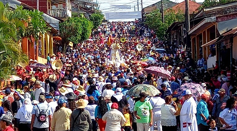 Fiestas a la Virgen de La Luz, patrona de La Libertad, Chontales, llegan a los 161 años