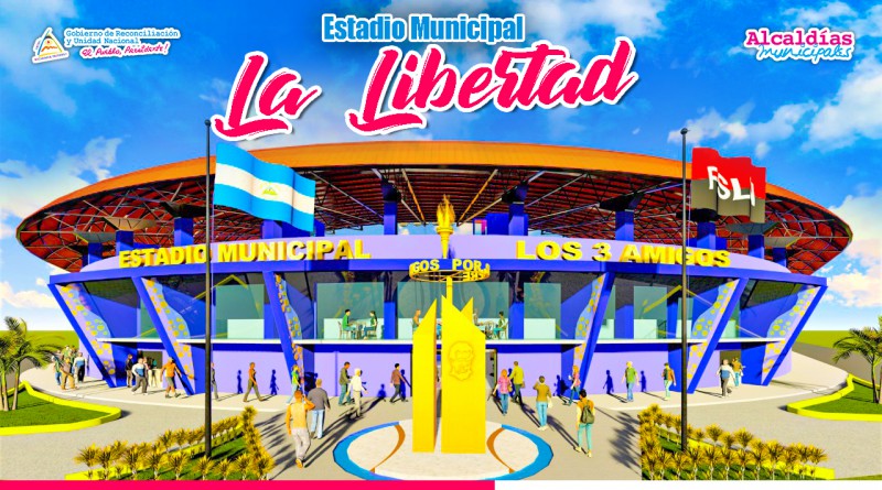 Nuevo Estadio de Béisbol en La Libertad, Chontales