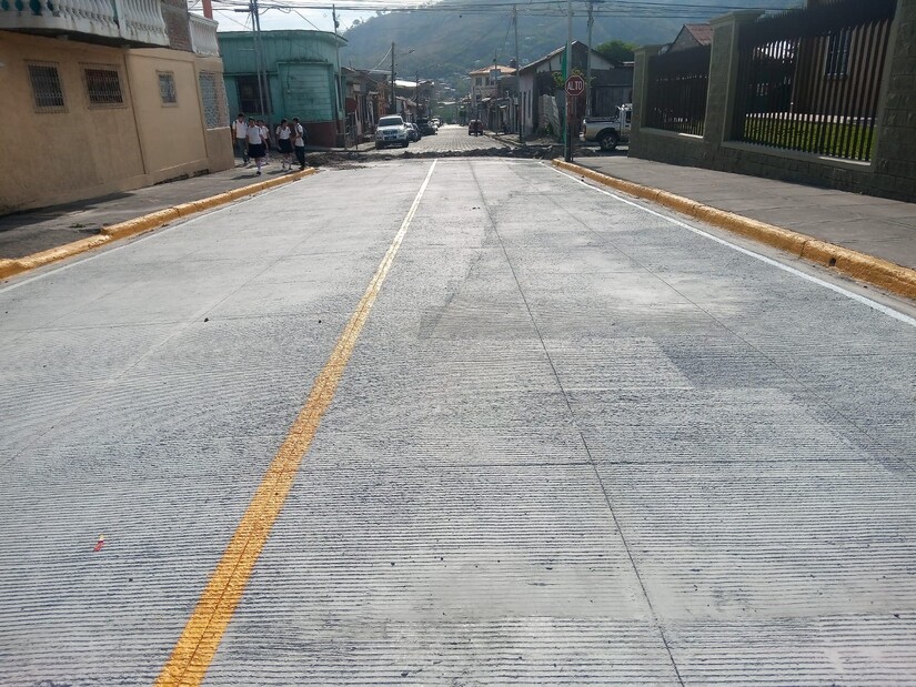 calle inaugurada de Matagalpa 3
