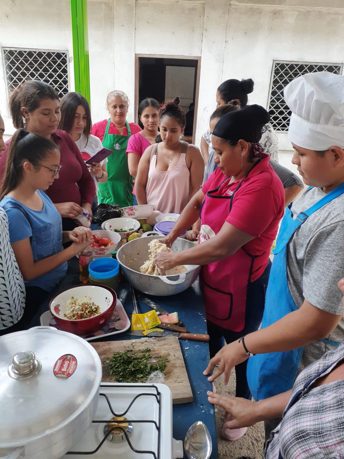 Curso de Gastronomía Nicaragüense Escuela Municipal de Oficios, El Cuá