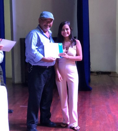 Entrega de certificados en el municipio de Matagalpa