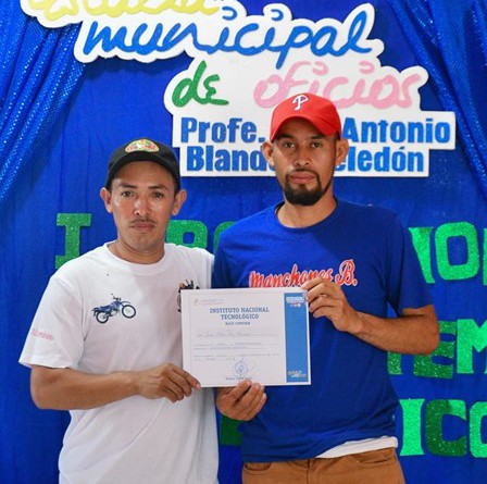 Entrega de Certificados en del municipio de Jinotega