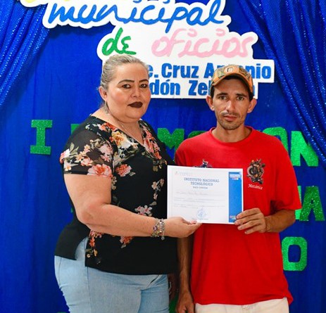 Entrega de Certificados en del municipio de Jinotega
