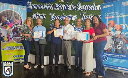 Entrega de Certificados en el municipio de León