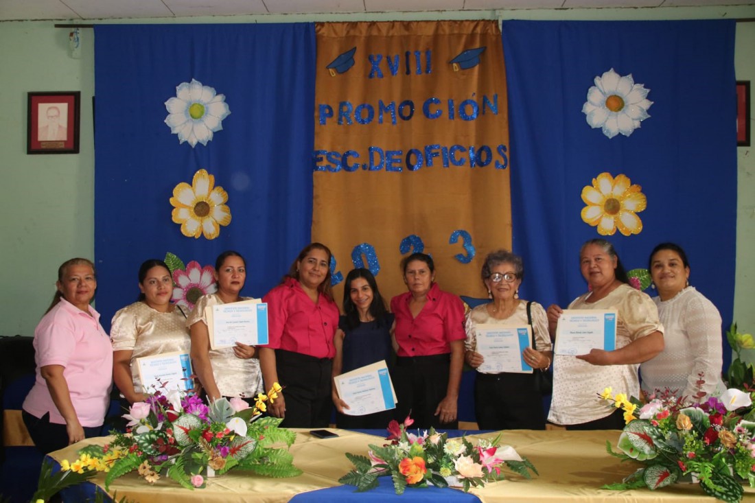 Entrega de Certificados en el municipio de El Sauce
