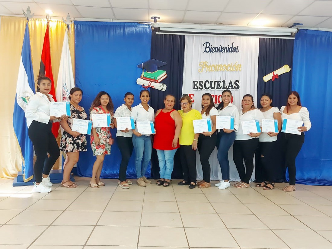 Entrega de Certificados en el municipio de El Viejo