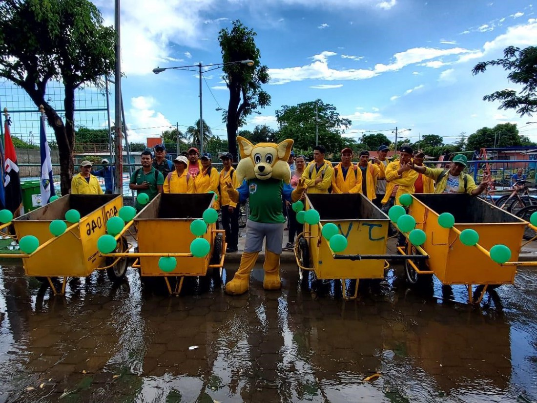 Brigada de limpieza, Ciudad Sandino