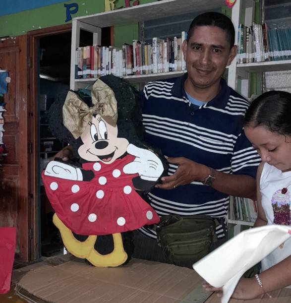 Curso Artesanías en Papel y Foamy en el Municipio de San Rafael del Norte 