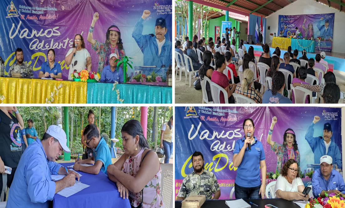 Lanzamiento de Matrículas en Escuela de Oficios de Nueva Guinea