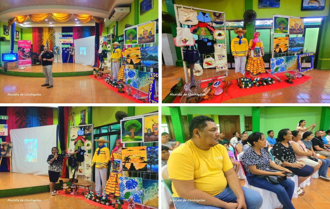 Lanzamiento de Matrículas en Escuelas de Oficios Chichigalpa y exposición de productos elaboradas por Protagonistas 