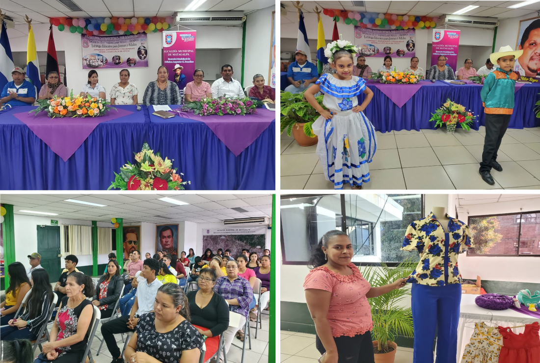 Lanzamiento de Matrículas en Escuela de Oficios de Matagalpa