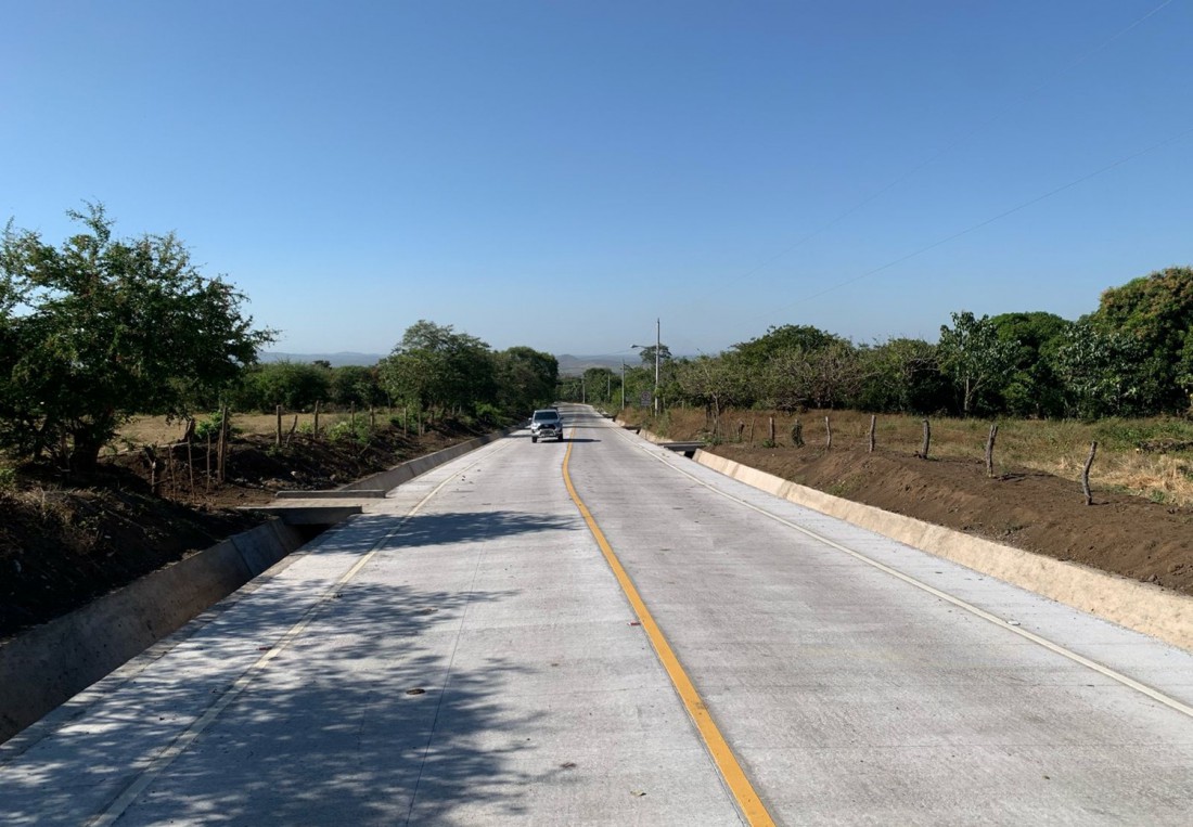 Nueva carretera en Chinandega
