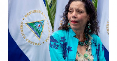 Vicepresidenta de Nicaragua Compañera Rosario Murillo