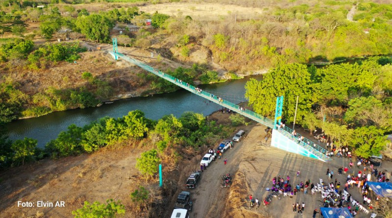 Inauguran Puente Peatonal Comunitario en Tipitapa